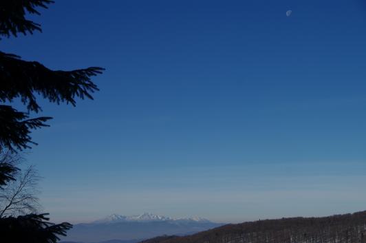 Tri v jednom. Mesiac, najvyššia jedľa vo Vlčej a Tatry